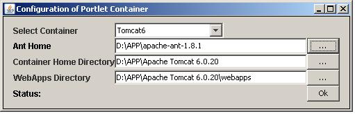 Configuration tomcat