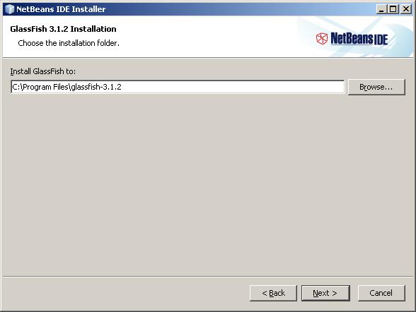 Repertoire installation de glassfish